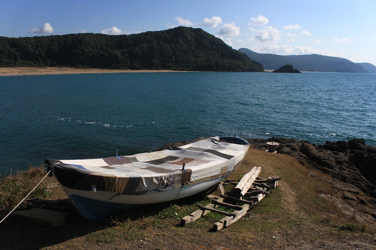 boat marine landscape free photo