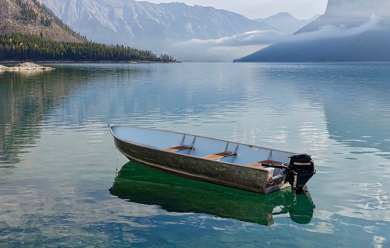 boat tranquility calm free photo