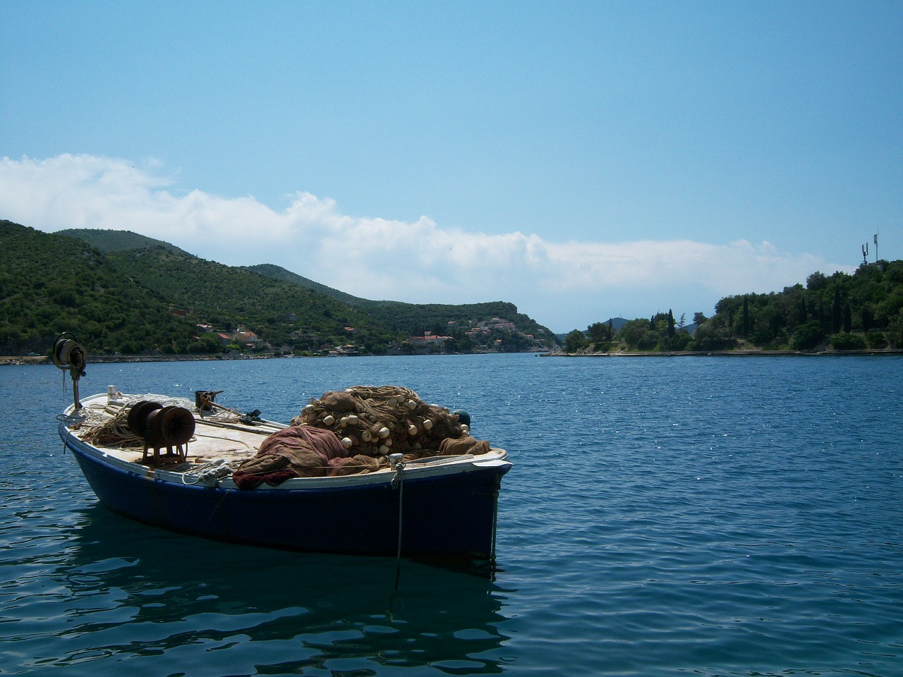 boat sea dubrovnik free photo