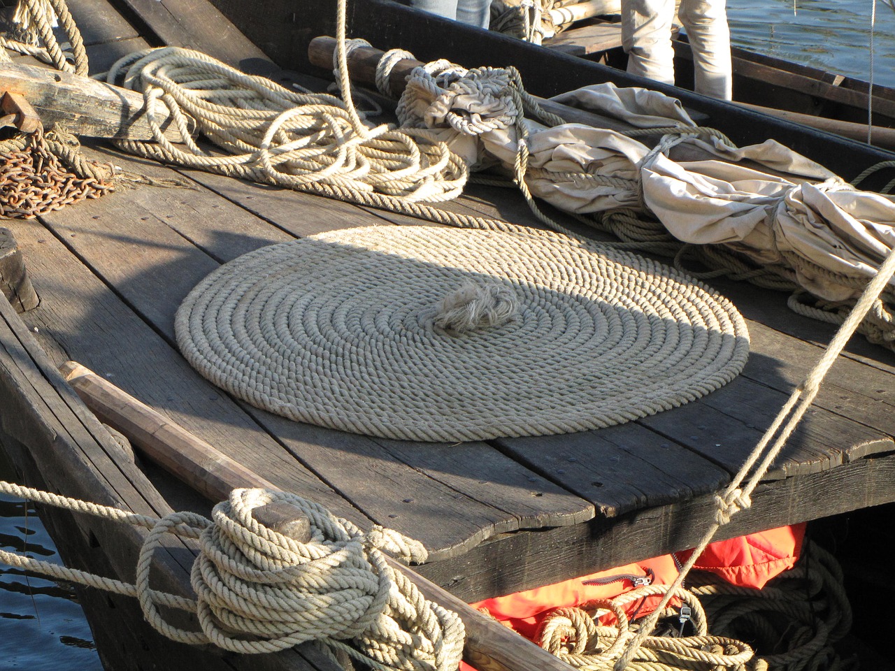 boat rope navigation free photo