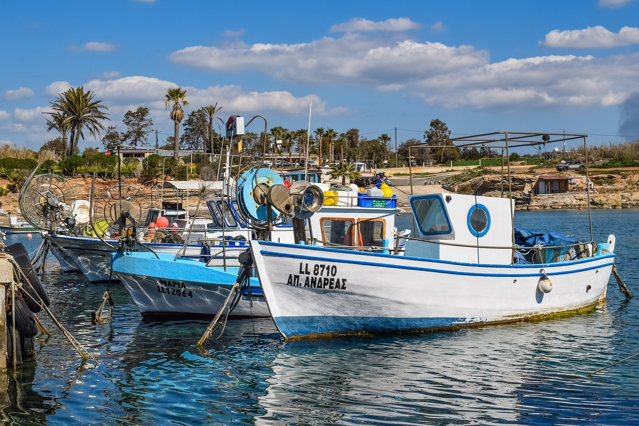 boat harbor fishing shelter free photo