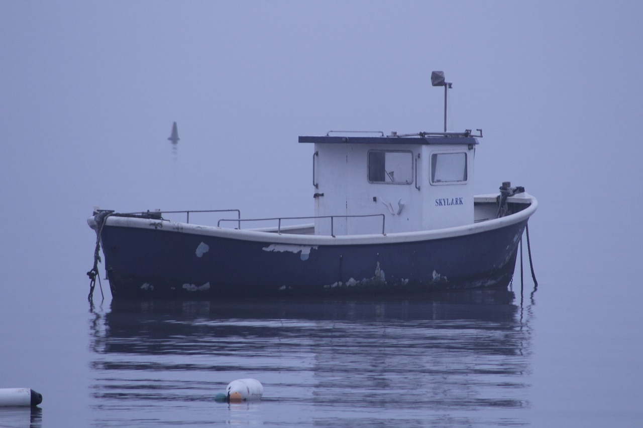 boat sea water free photo