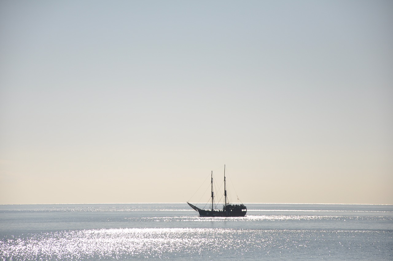 boat beach sea free photo