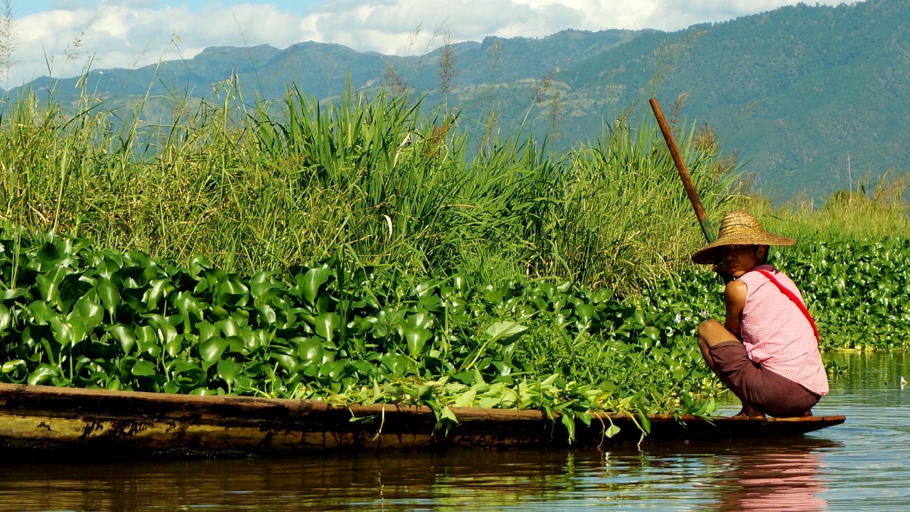 boat burma asia free photo