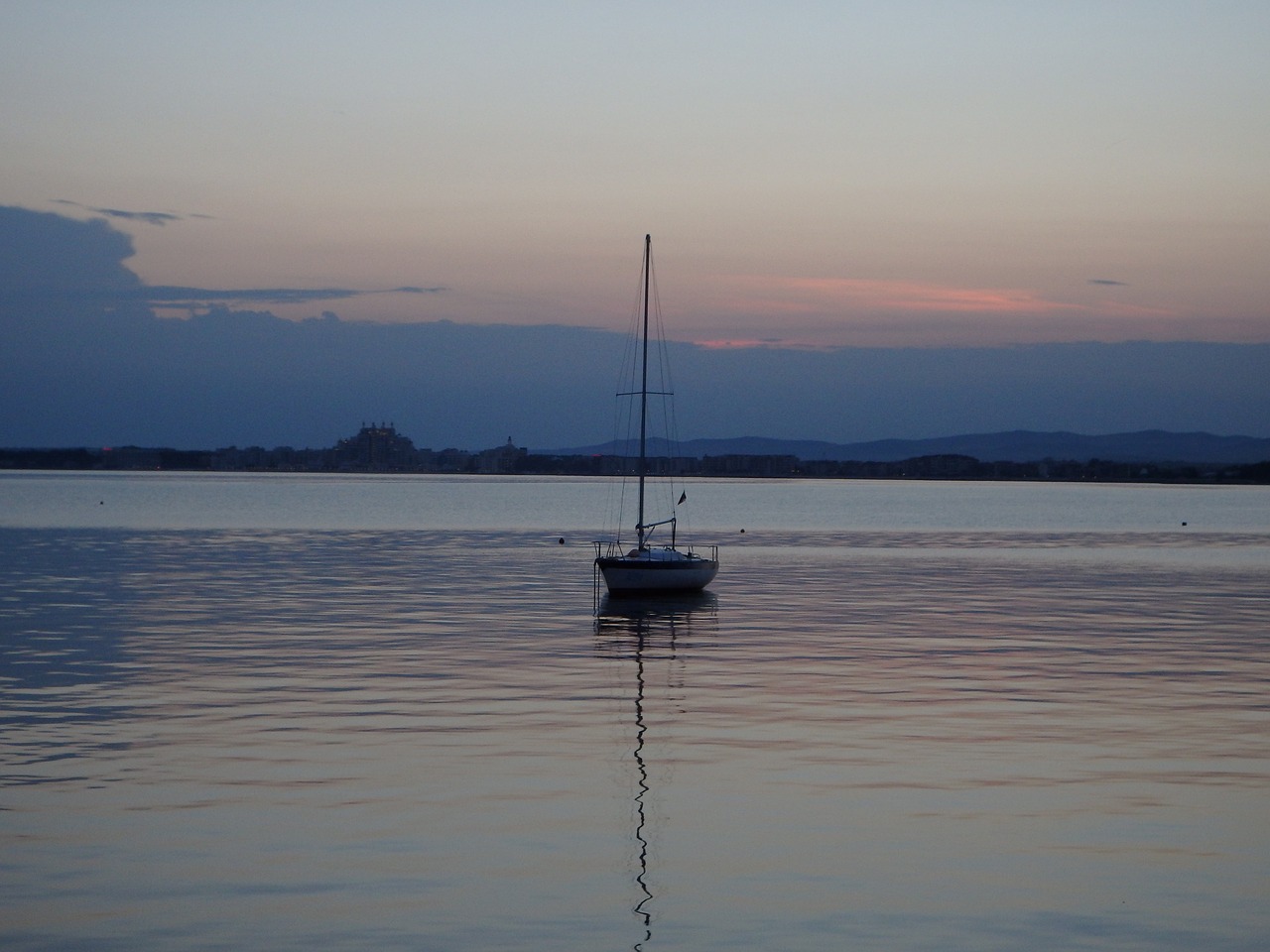 boat landscape nature free photo