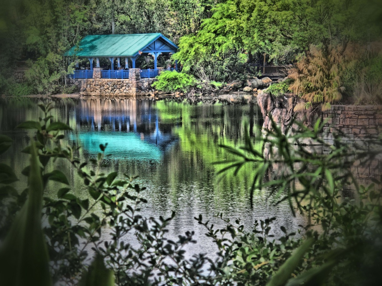 boat lake countryside free photo