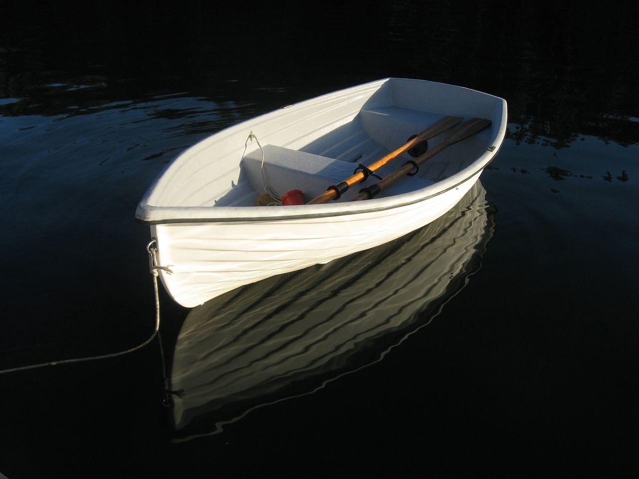 boat rowboat nature free photo