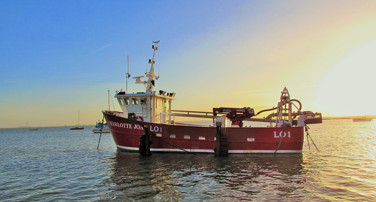 boat sea fishing free photo