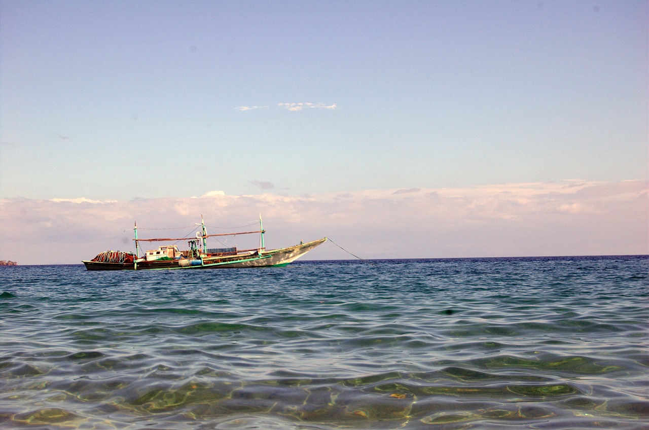 boat beach sea free photo