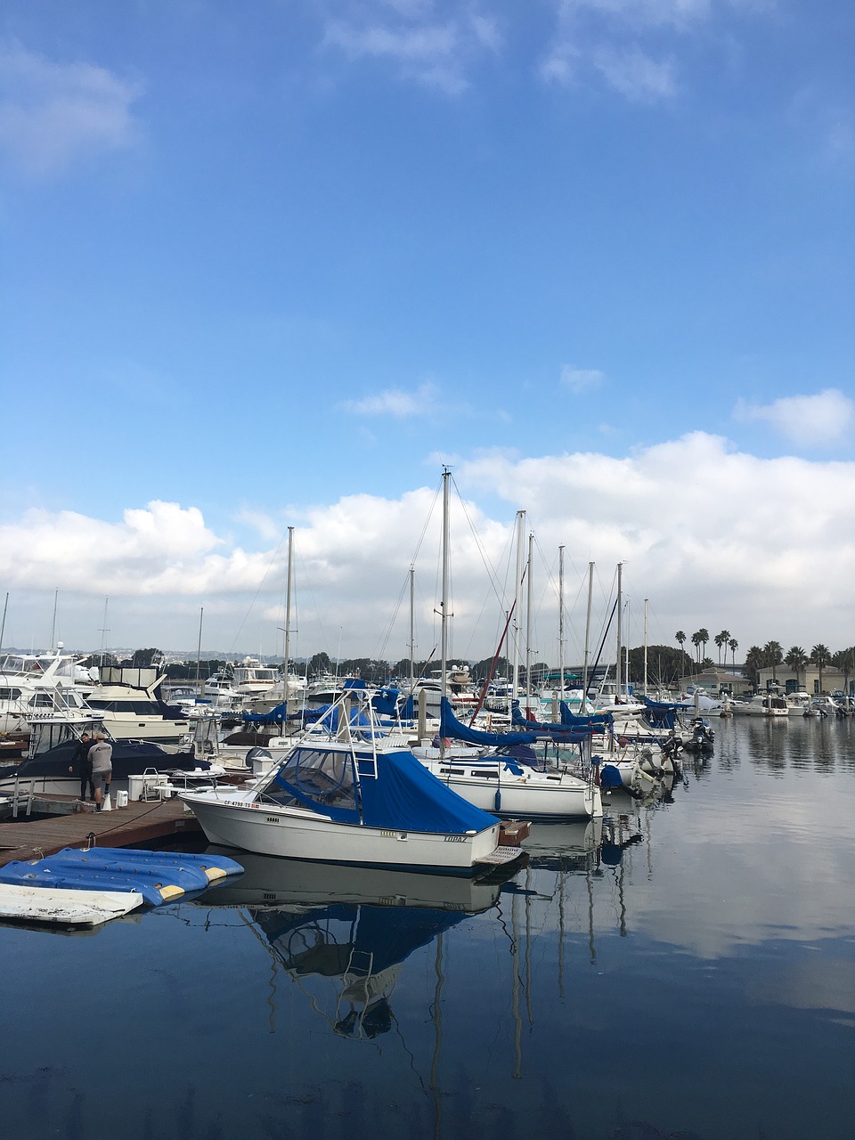 boat river sky free photo