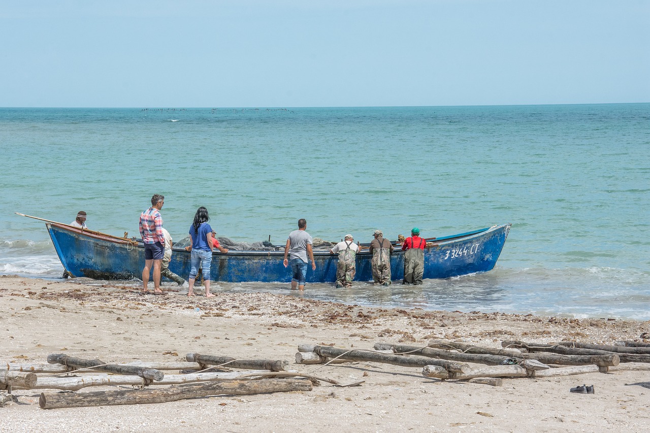 boat coast sea free photo