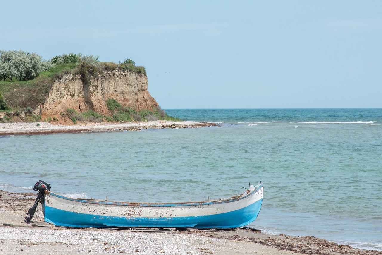 boat coast sea free photo