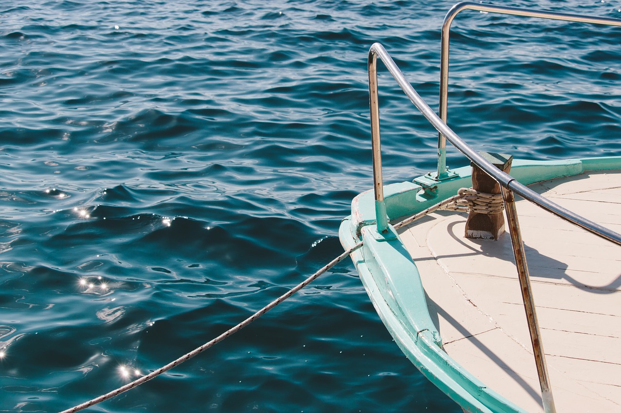 boat sea ocean free photo