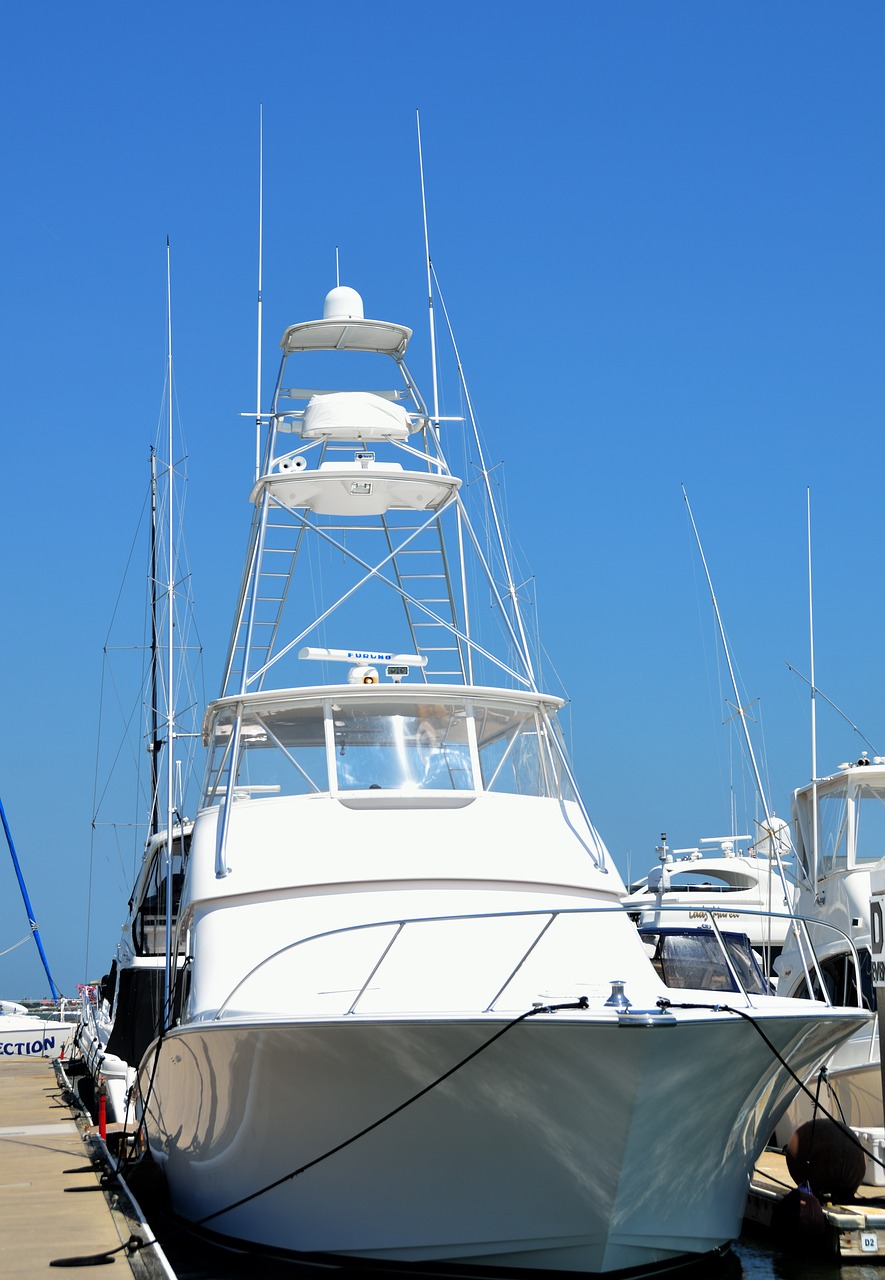 boat marina stored free photo