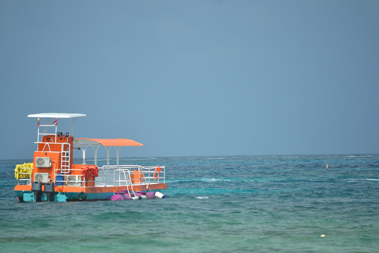 boat sea beach free photo