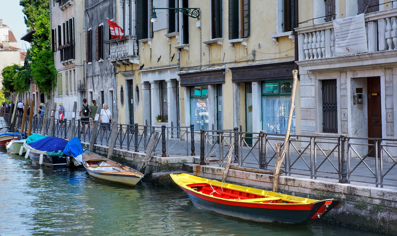 boat boats canal free photo