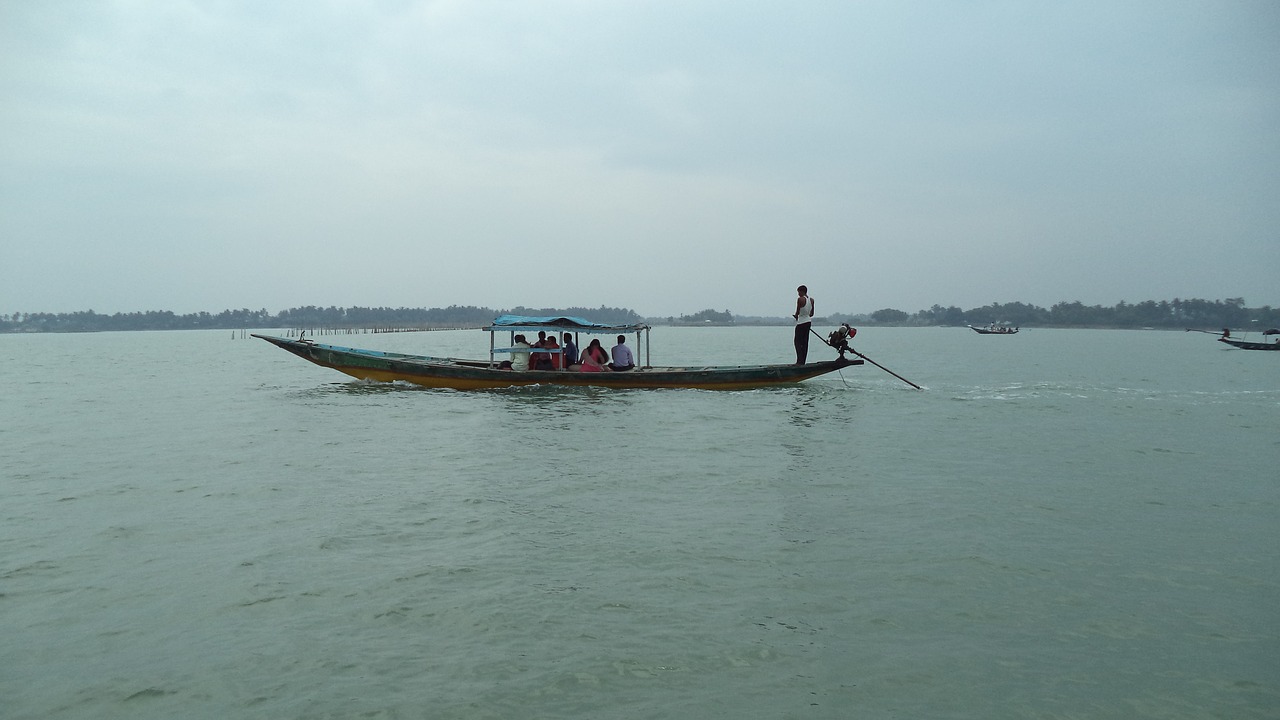 boat water sky free photo