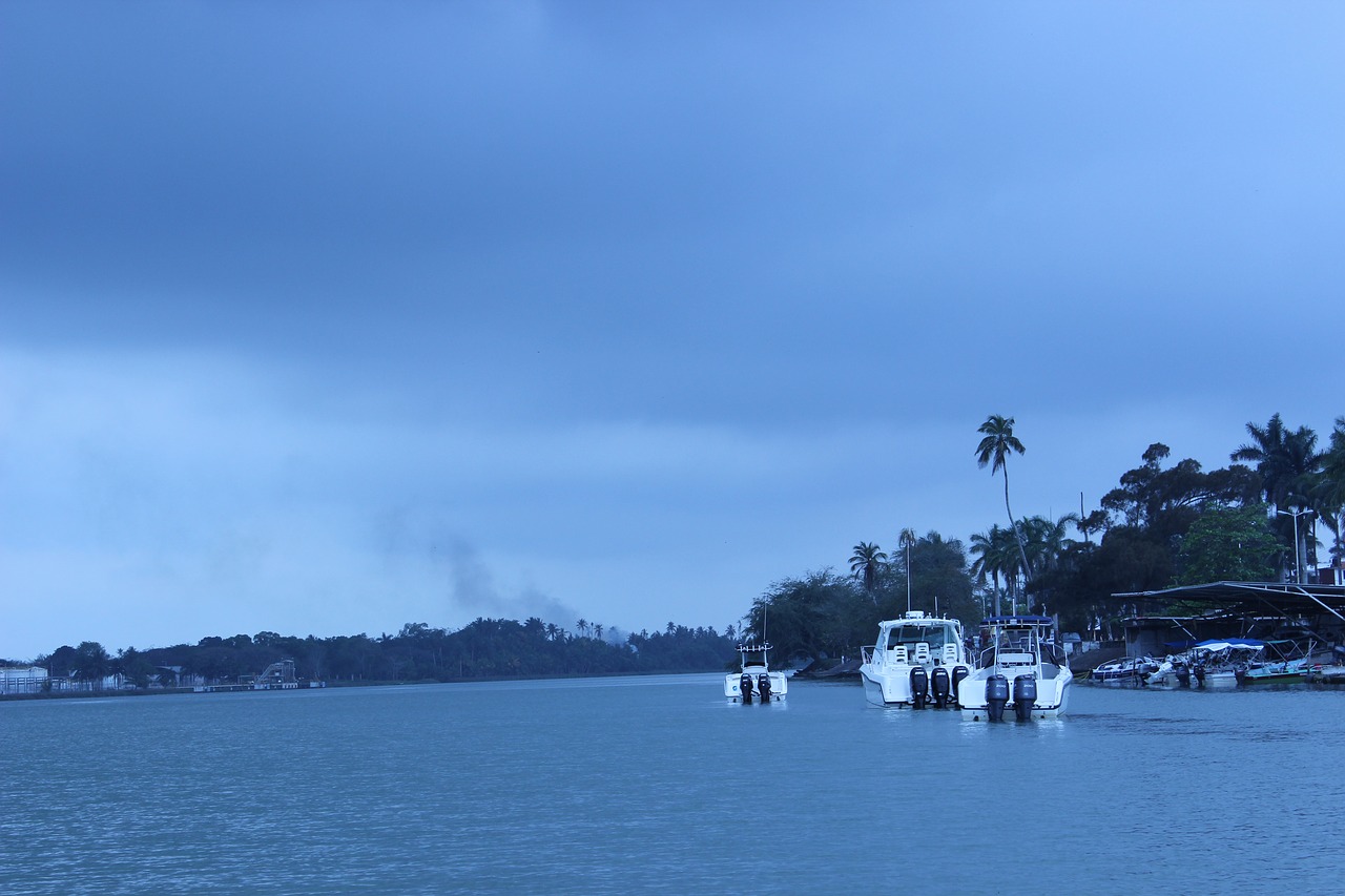 boat sea blue free photo