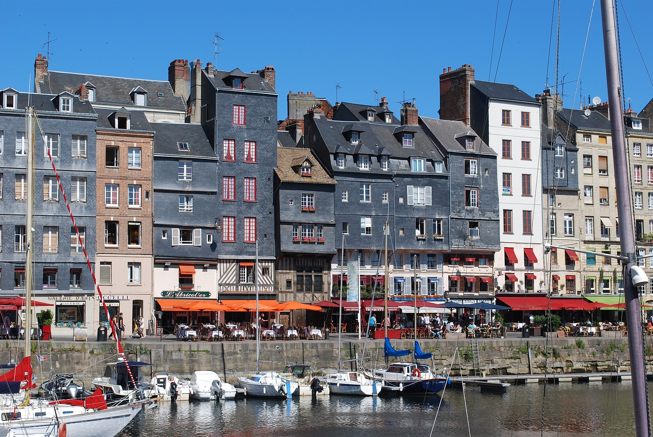 boat honfleur rope free photo