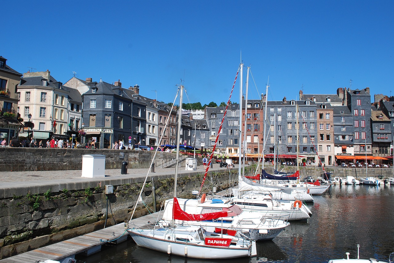 boat honfleur rope free photo