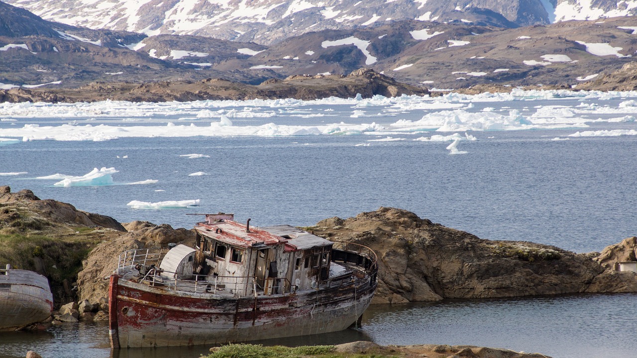 boat old greenland free photo