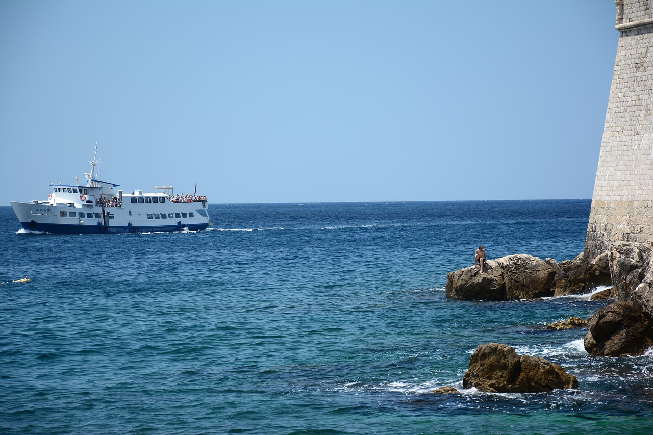 boat sea water free photo