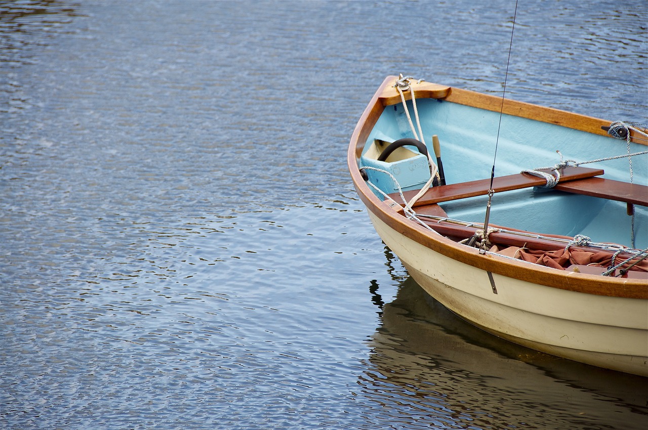 boat sea water free photo