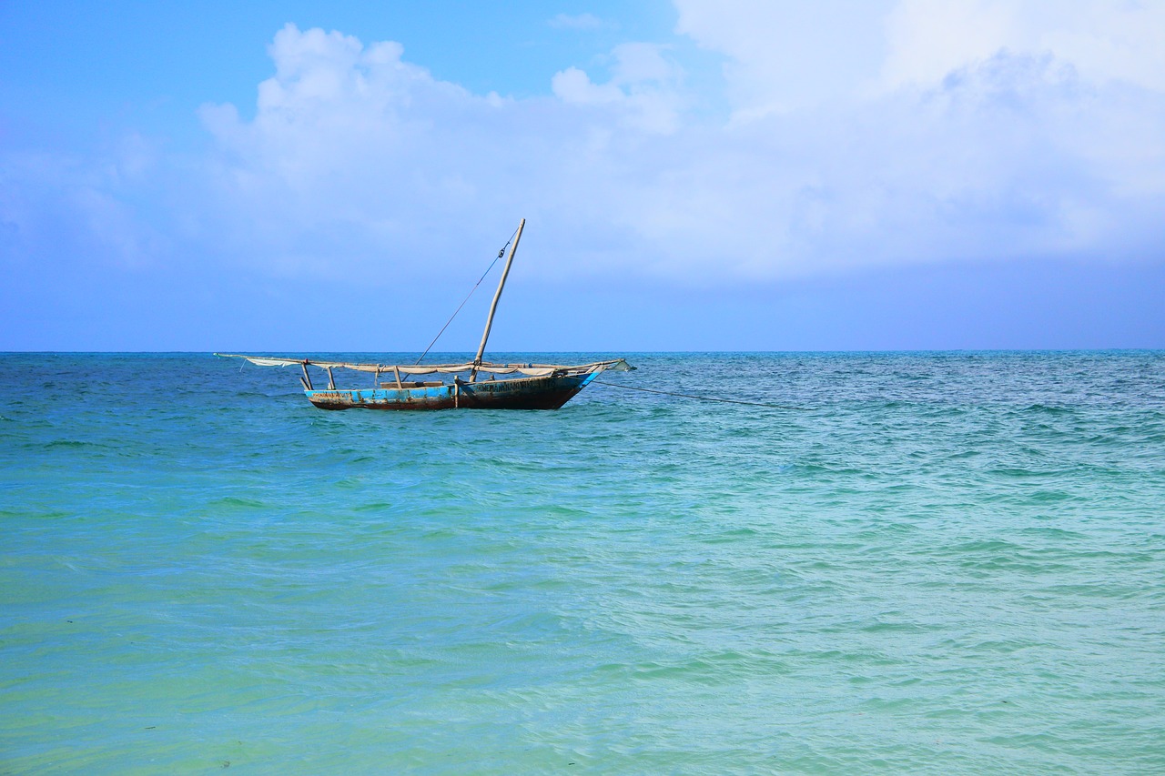 boat dhow zanzibar free photo