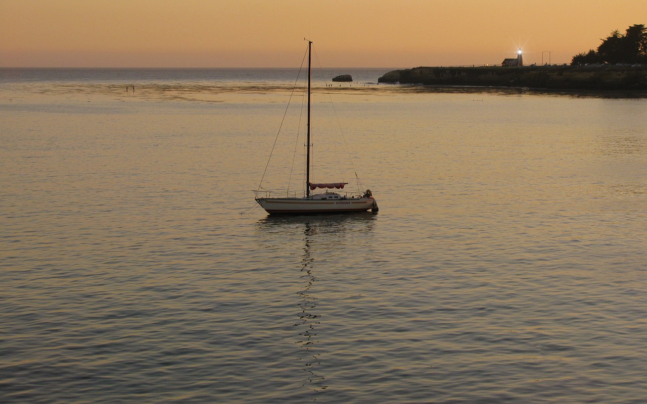 boat bay water free photo