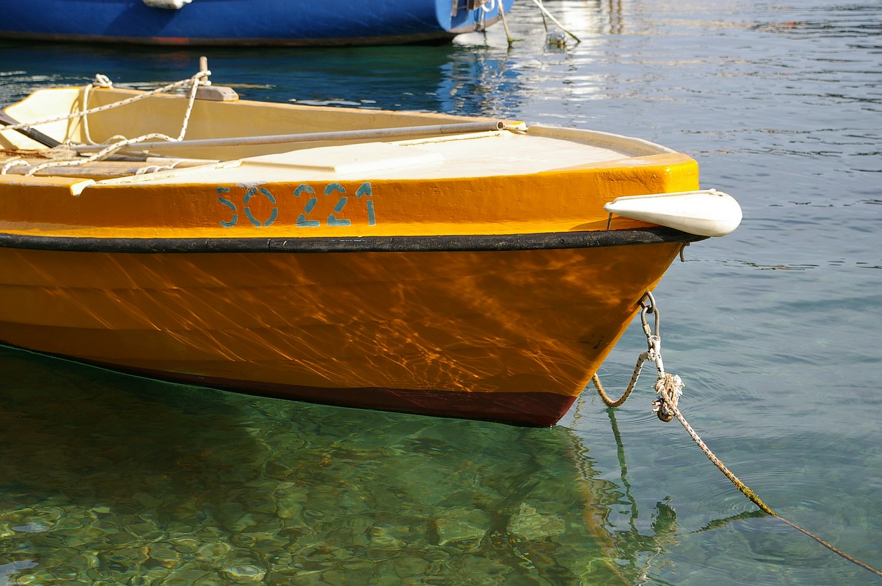 boat croatia sea free photo