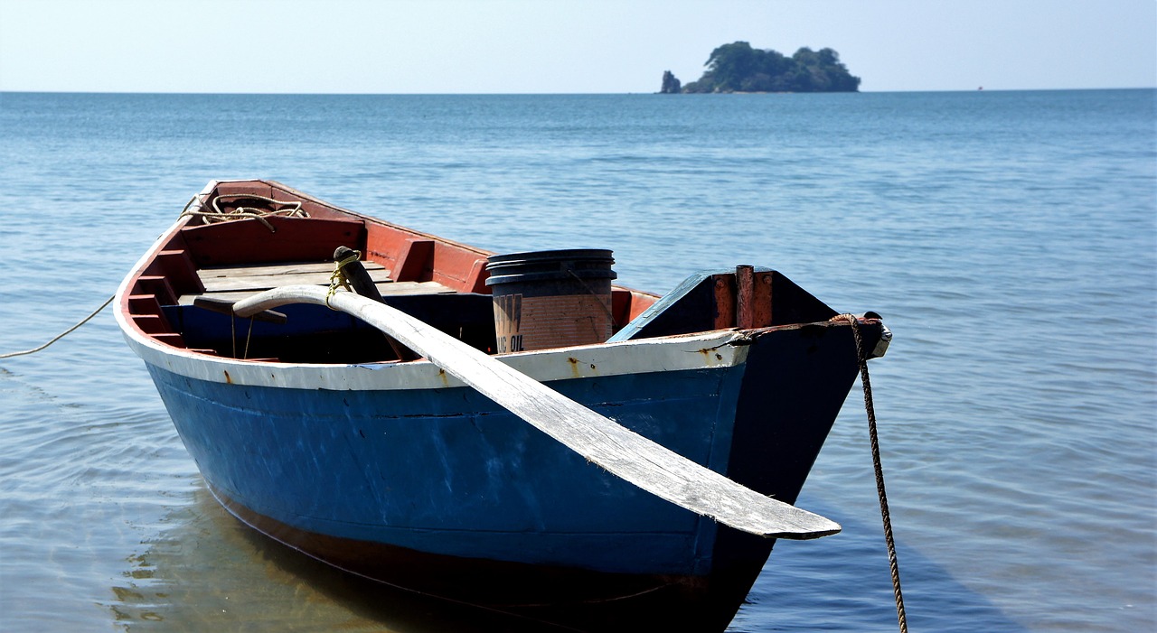 boat fishing sea free photo