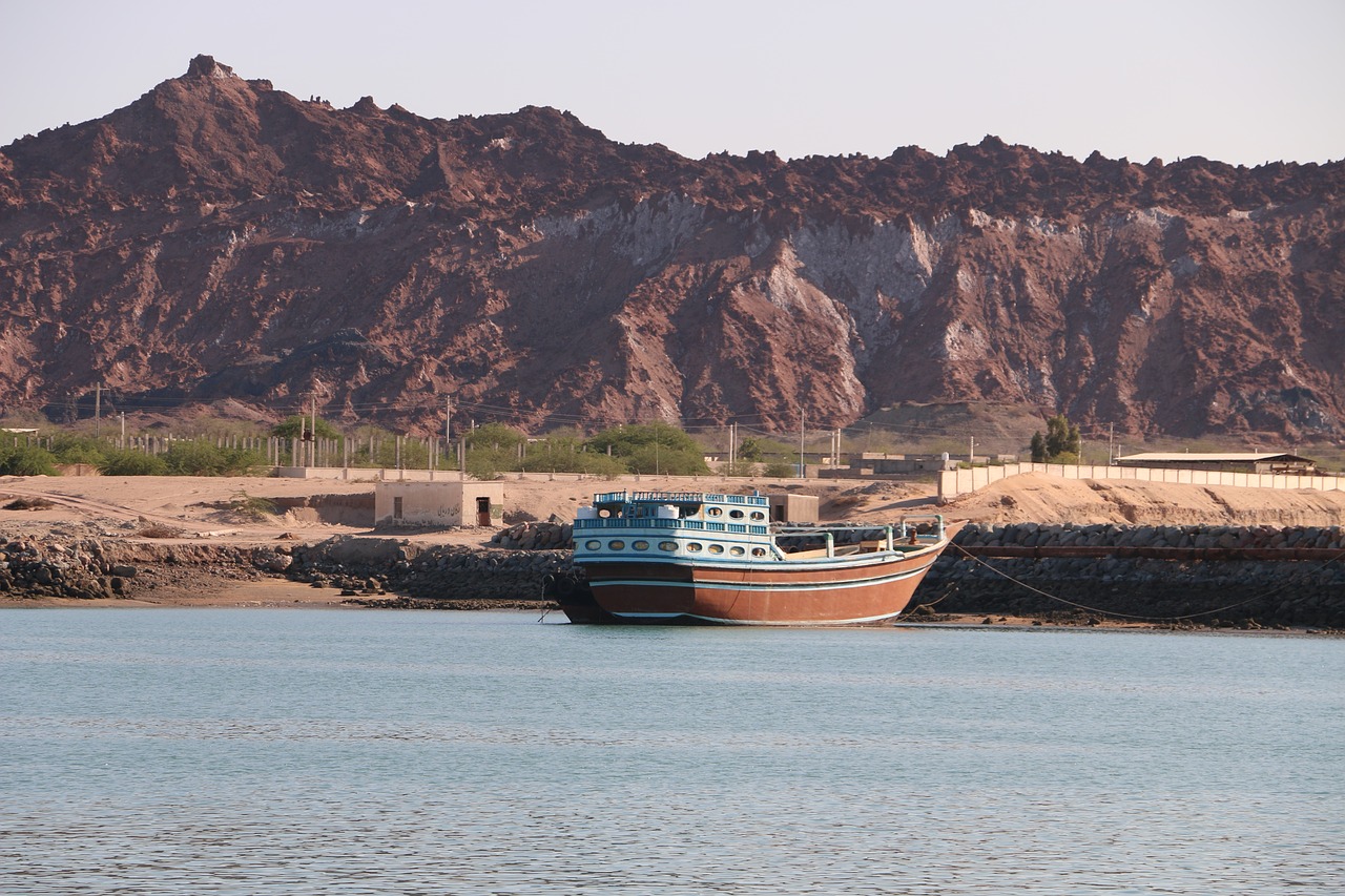 boat sea iran free photo