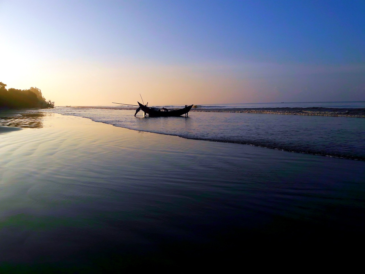 boat sea ocean free photo