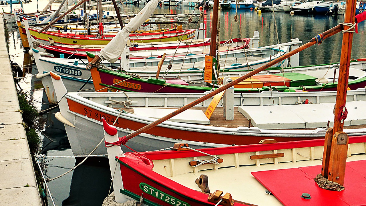 boat france sète free photo