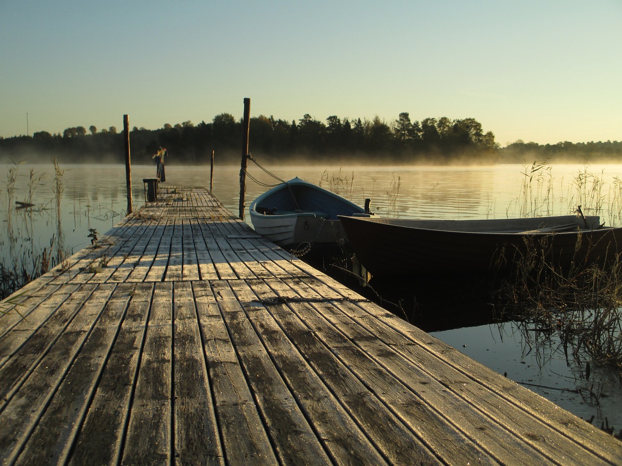 boat  landscape  water free photo