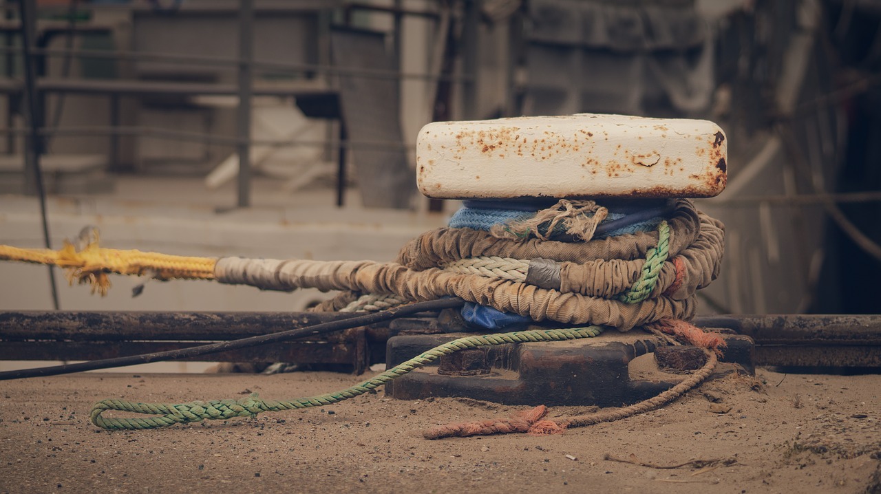 boat  rope  bunches free photo