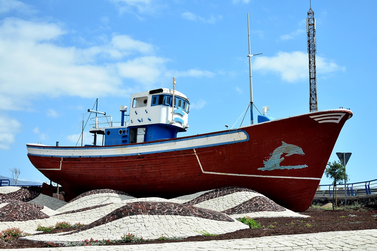 boat  decoration  tenerife free photo