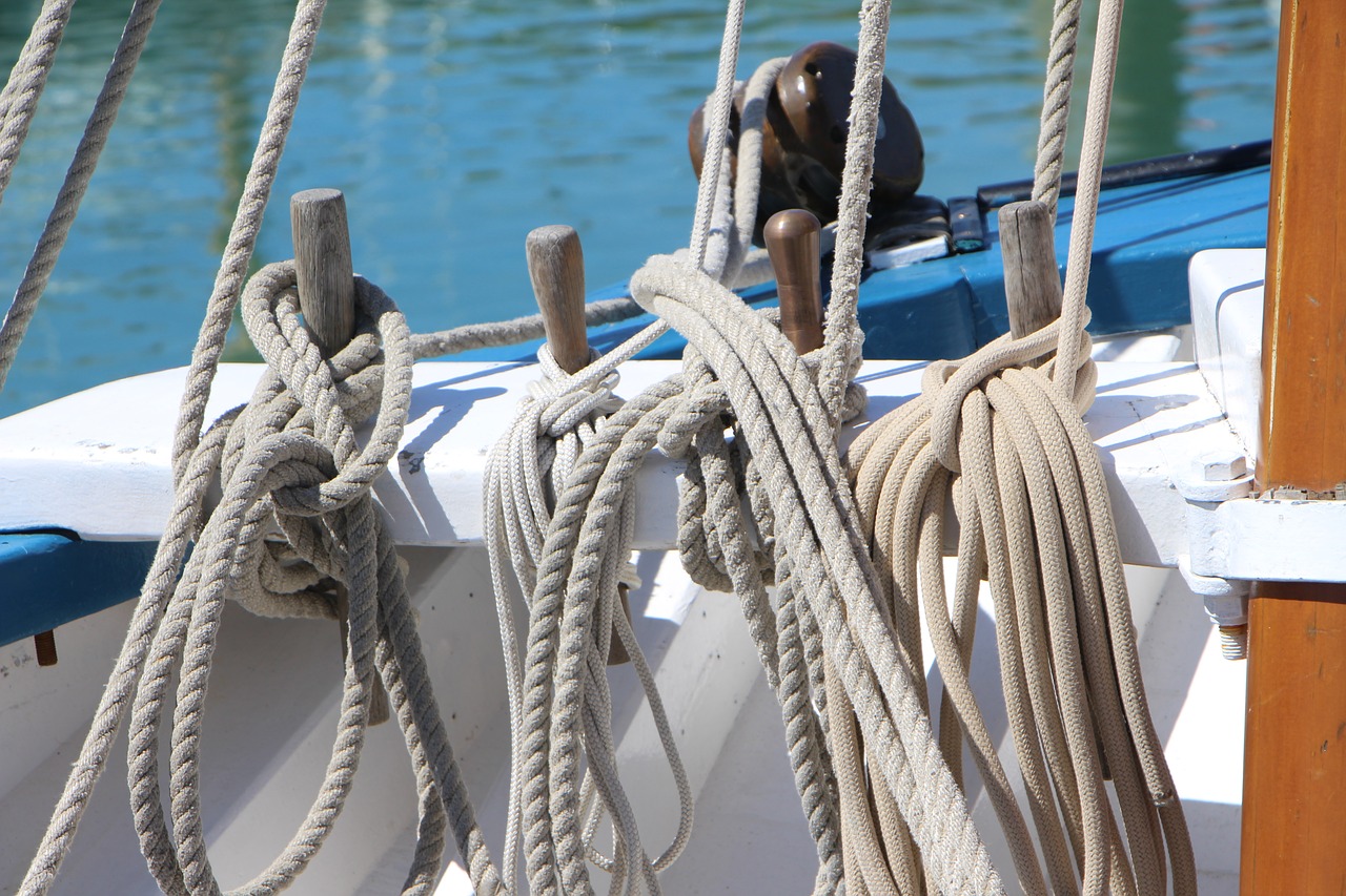 boat  rope  brittany free photo