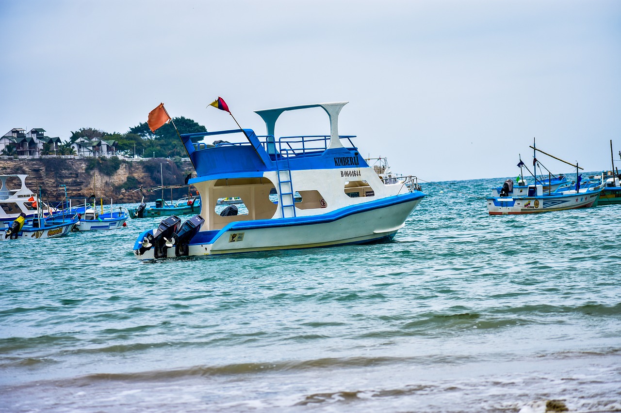 boat  sea  blue free photo