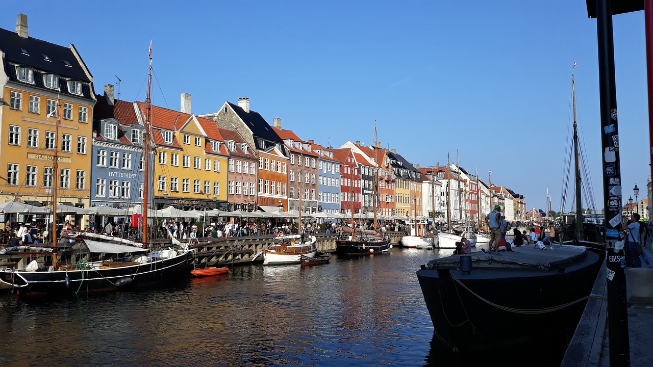 boat  travel  copenhagen free photo