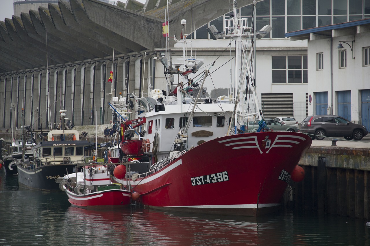 boat  fishing  port free photo