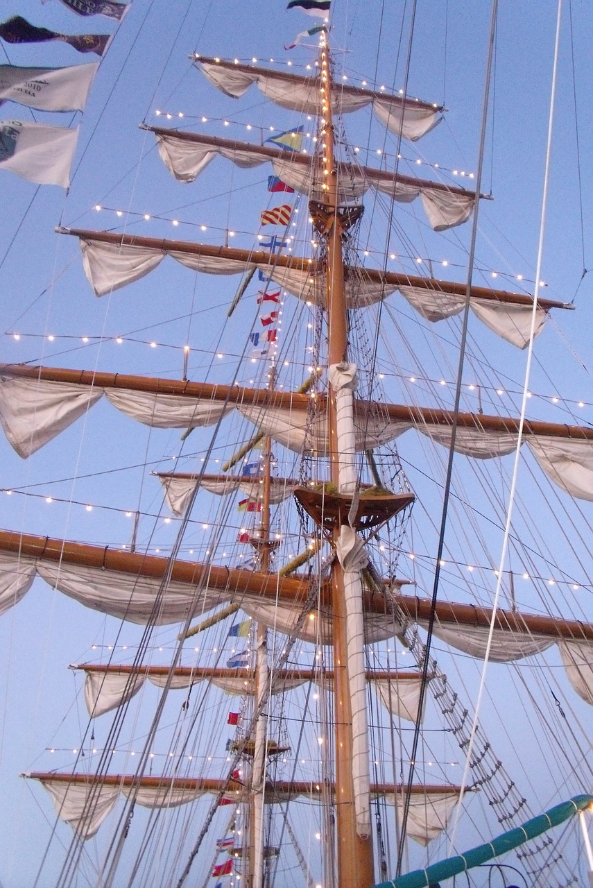 boat masts ship free photo