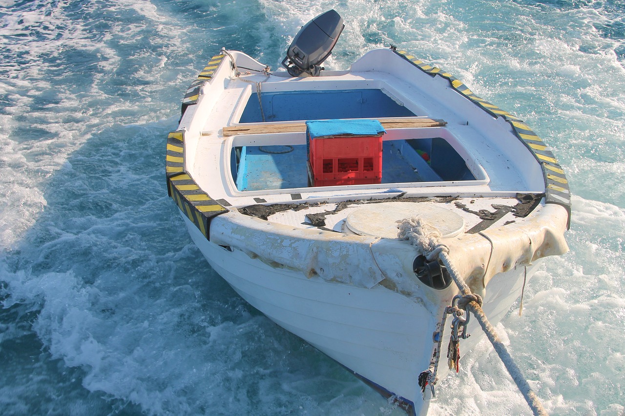 boat  powerboat  water free photo