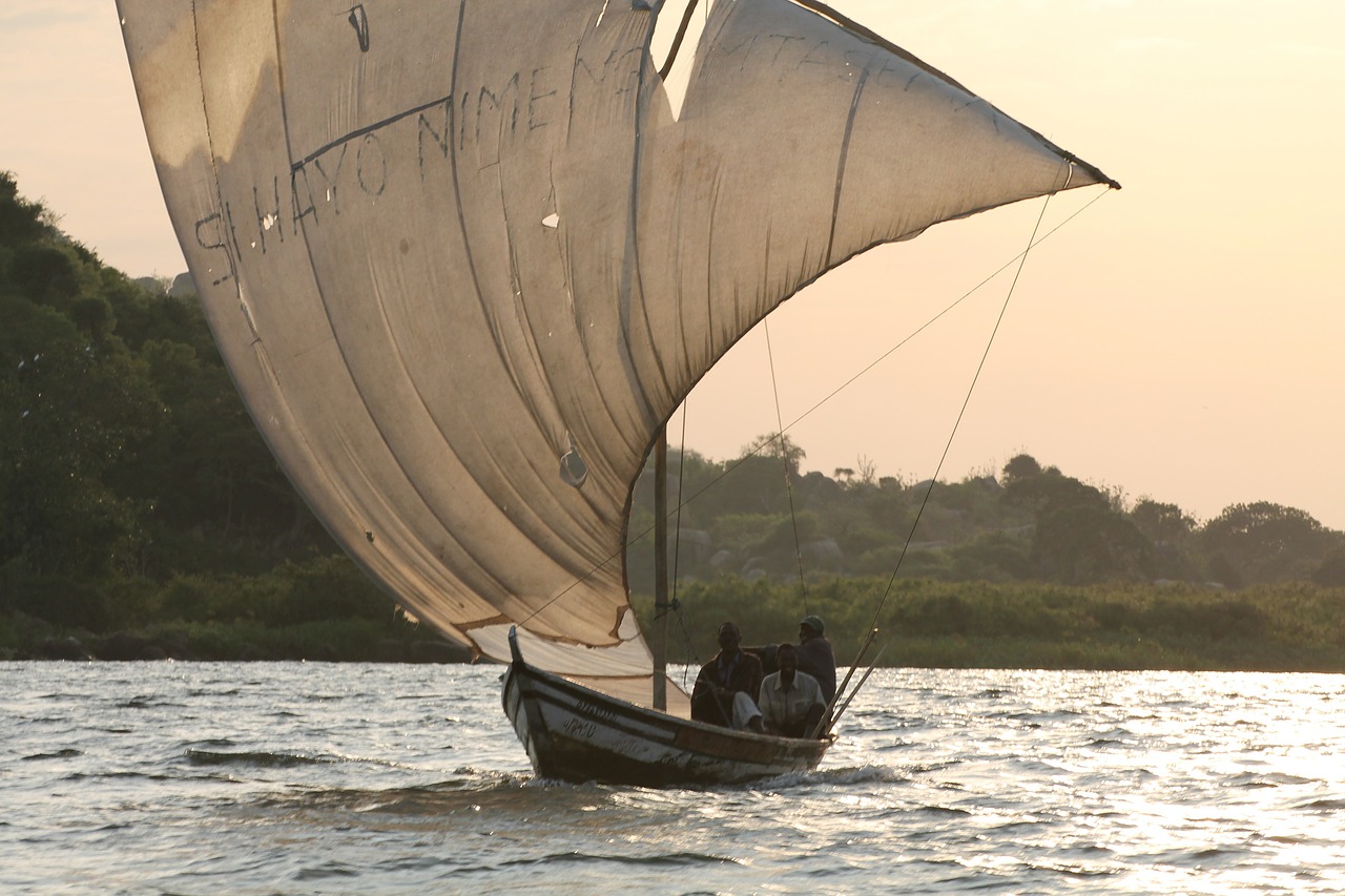 boat sea landscape free photo