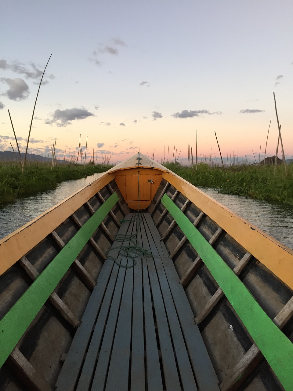 boat  inle lake  burma free photo