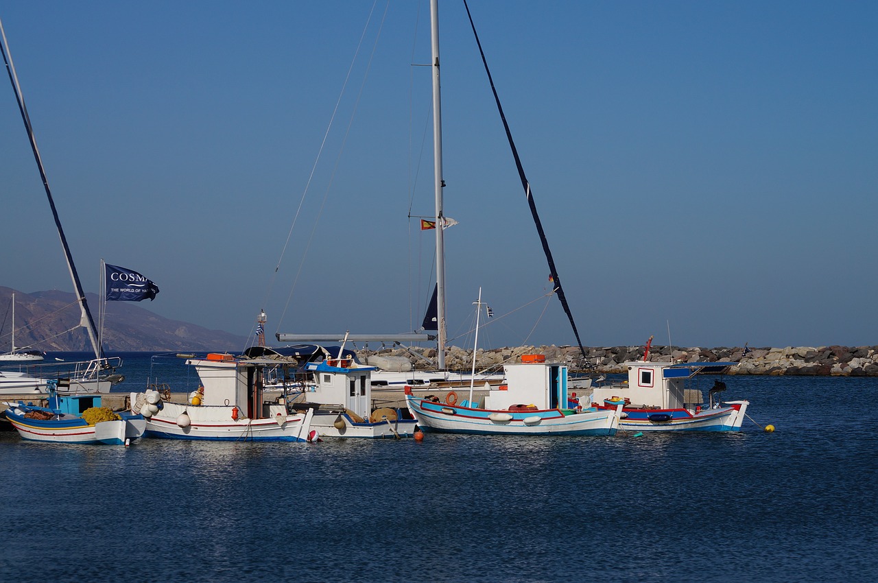 boat kos greece free photo