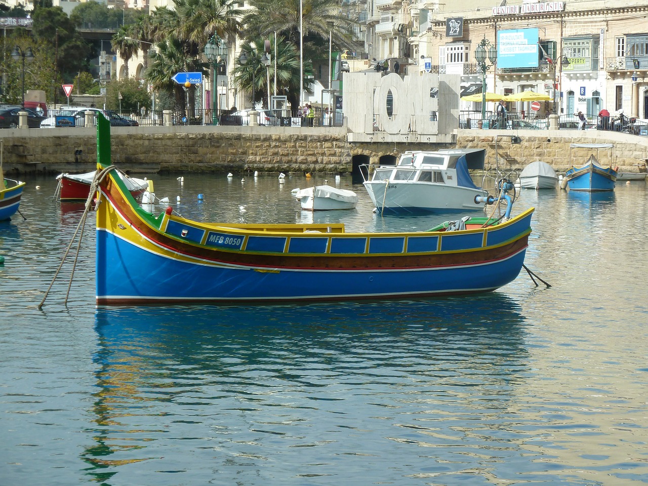 boat malta travel free photo