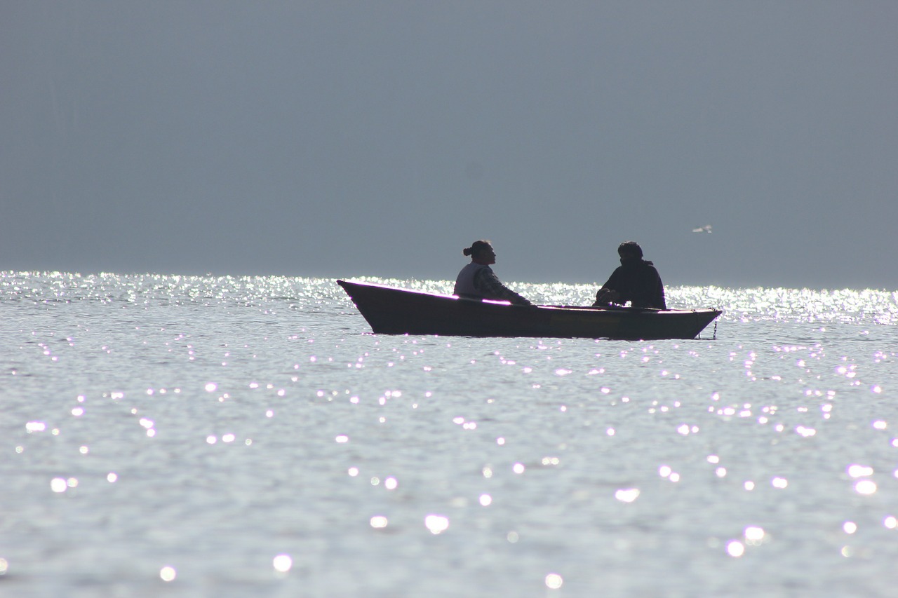 boat lake nature free photo