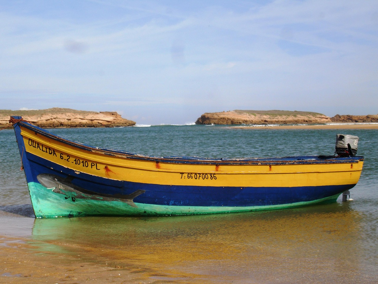 boat sea boat on the water free photo