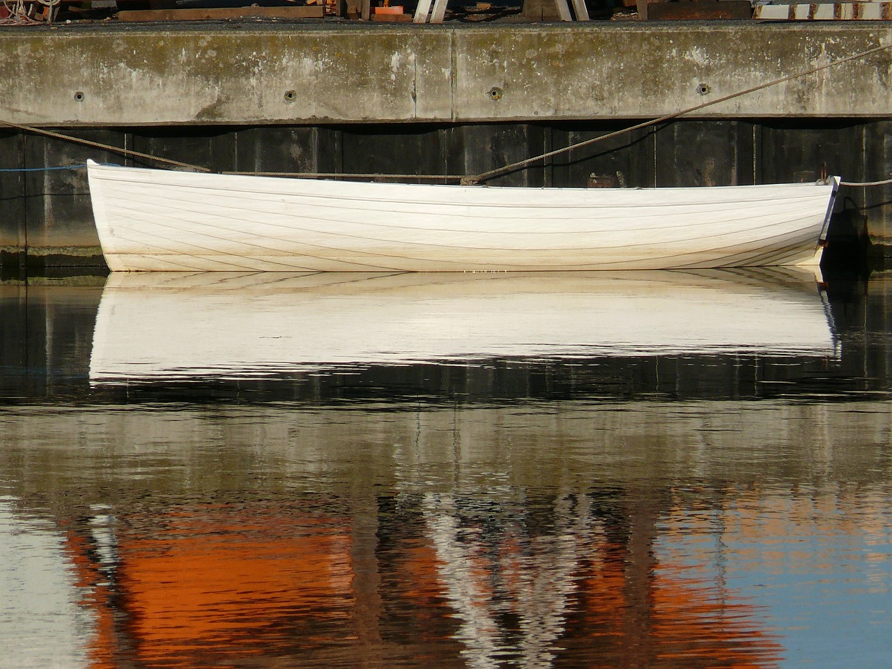 boat wharf port free photo